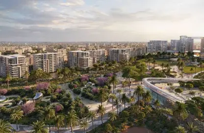 Apartment - 2 Bedrooms - 2 Bathrooms for sale in Park Side Residence - Zed Towers - Sheikh Zayed Compounds - Sheikh Zayed City - Giza