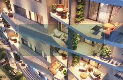 Apartment - 1 Bedroom - 1 Bathroom for sale in The Median Residences - 5th Settlement Compounds - The 5th Settlement - New Cairo City - Cairo