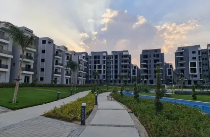 Apartment - 2 Bedrooms - 2 Bathrooms for sale in Sun Capital - Fayoum Desert road - 6 October City - Giza