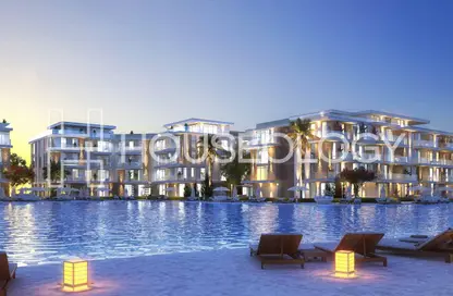 Chalet - 3 Bedrooms - 3 Bathrooms for sale in Azha North - Ras Al Hekma - North Coast