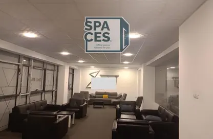 Office Space - Studio - 1 Bathroom for rent in Bank Center Street - South Teseen St. - The 5th Settlement - New Cairo City - Cairo