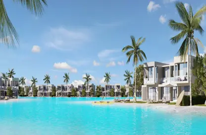Penthouse - 2 Bedrooms - 2 Bathrooms for sale in Azha North - Ras Al Hekma - North Coast