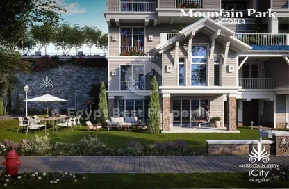 Twin House - 3 Bedrooms - 3 Bathrooms for sale in Mountain View iCity October - 6 October Compounds - 6 October City - Giza