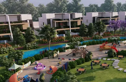 Twin House - 4 Bedrooms - 4 Bathrooms for sale in Roudy - Northern Expansions - 6 October City - Giza