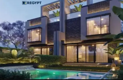 Townhouse - 4 Bedrooms - 4 Bathrooms for sale in Rivers - New Zayed City - Sheikh Zayed City - Giza