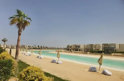 شاليه - 2 غرف نوم - 2 حمامات للبيع في ازها الساحل الشمالي - راس الحكمة - الساحل الشمالي