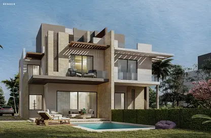 Twin House - 4 Bedrooms - 3 Bathrooms for sale in Tawny Hyde Park - 6 October Compounds - 6 October City - Giza