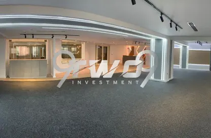 Office Space - Studio - 2 Bathrooms for rent in Bank Center Street - South Teseen St. - The 5th Settlement - New Cairo City - Cairo