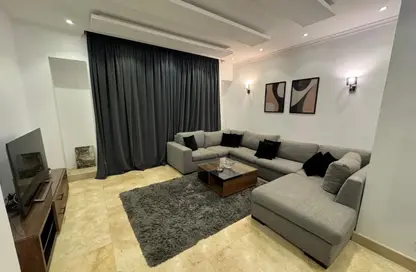 Apartment - 1 Bedroom - 2 Bathrooms for rent in Palm Hills Village Gate - South Investors Area - New Cairo City - Cairo