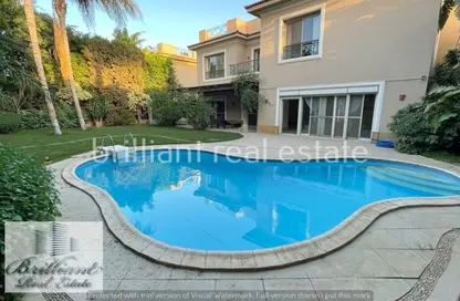 Villa - 4 Bedrooms - 4 Bathrooms for rent in Katameya Heights - El Katameya Compounds - El Katameya - New Cairo City - Cairo