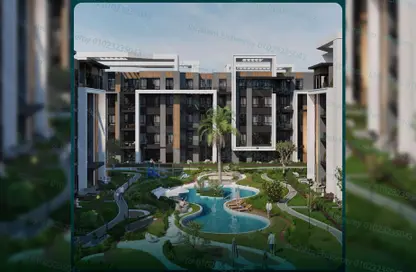 Apartment - 3 Bedrooms - 3 Bathrooms for sale in ZAT - Hadayek October - 6 October City - Giza