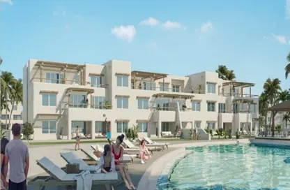 Chalet - 3 Bedrooms - 3 Bathrooms for sale in Caesar Island - Ras Al Hekma - North Coast