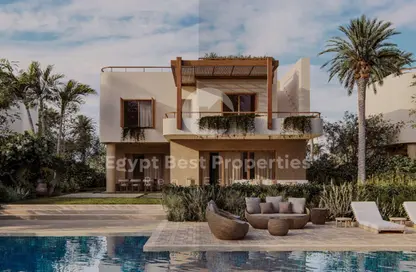 Chalet - 3 Bedrooms - 3 Bathrooms for sale in Ramla Lakeside - Qesm Ad Dabaah - North Coast
