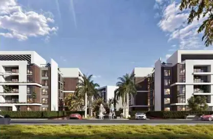 Apartment - 2 Bedrooms - 1 Bathroom for sale in Palm Island - El Shorouk Compounds - Shorouk City - Cairo
