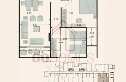 شقة - 3 غرف نوم - 2 حمامات للبيع في الشطر الثامن - زهراء المعادي - حي المعادي - القاهرة