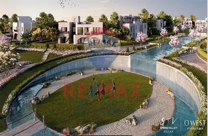 تاون هاوس - 3 غرف نوم - 4 حمامات للبيع في أو ويست - كمبوندات 6 أكتوبر - مدينة 6 أكتوبر - الجيزة