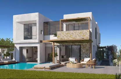 Twin House - 4 Bedrooms - 5 Bathrooms for sale in Ramla Lakeside - Qesm Ad Dabaah - North Coast