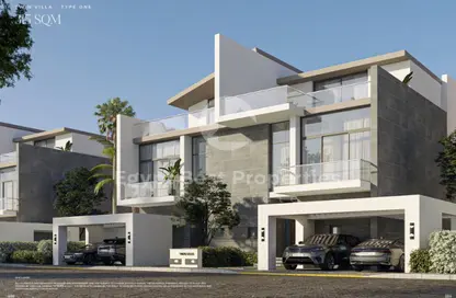 Twin House - 4 Bedrooms - 3 Bathrooms for sale in Swan Lake Residence - 5th Settlement Compounds - The 5th Settlement - New Cairo City - Cairo