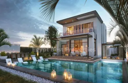 Twin House - 4 Bedrooms - 4 Bathrooms for sale in The Med - Ras Al Hekma - North Coast