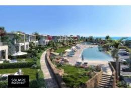 Townhouse - 3 bedrooms - 4 bathrooms for للبيع in Garden Lakes - 6 October Compounds - 6 October City - Giza