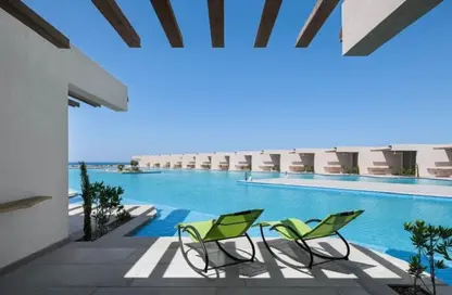Chalet - 2 Bedrooms - 2 Bathrooms for sale in Ramla Lakeside - Qesm Ad Dabaah - North Coast