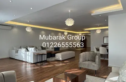 Apartment - 4 Bedrooms - 4 Bathrooms for rent in Sarayat Al Maadi - Hay El Maadi - Cairo