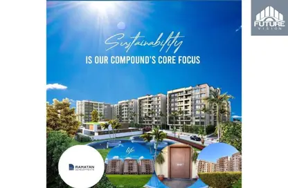 Apartment - 3 Bedrooms - 2 Bathrooms for sale in Ramatan - New Capital Compounds - New Capital City - Cairo