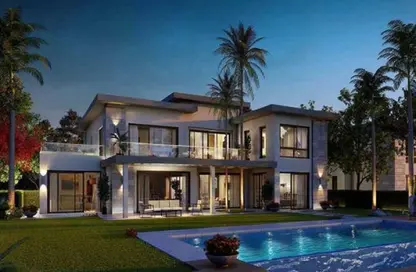 Twin House - 5 Bedrooms - 6 Bathrooms for sale in Swan Lake Residence - 5th Settlement Compounds - The 5th Settlement - New Cairo City - Cairo