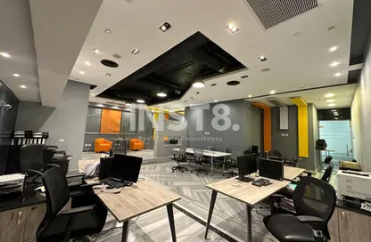 Office Space - Studio - 2 Bathrooms for rent in Al Sadat Axis - The 1st Settlement - New Cairo City - Cairo
