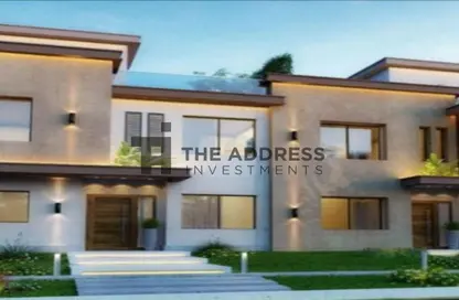 Twin House - 4 Bedrooms - 4 Bathrooms for sale in Azzar 2 - 5th Settlement Compounds - The 5th Settlement - New Cairo City - Cairo