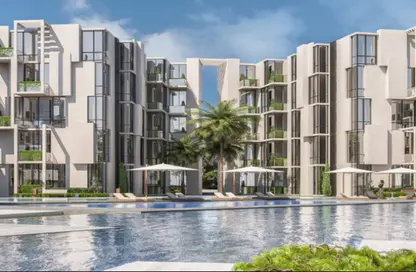 Apartment - 1 Bedroom - 1 Bathroom for sale in Waslet Dahshur Road - Sheikh Zayed City - Giza