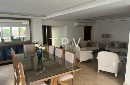 Twin House - 4 Bedrooms - 6 Bathrooms for sale in Al Patio 2 - North Investors Area - New Cairo City - Cairo