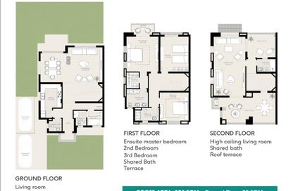 Townhouse - 4 Bedrooms - 4 Bathrooms for sale in District 5 - 5th Settlement Compounds - The 5th Settlement - New Cairo City - Cairo
