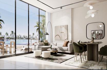 Chalet - 2 Bedrooms - 2 Bathrooms for sale in Ramla Lakeside - Qesm Ad Dabaah - North Coast