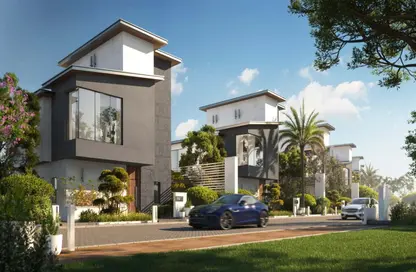 Villa - 4 Bedrooms - 5 Bathrooms for sale in Creek Town - The 1st Settlement - New Cairo City - Cairo