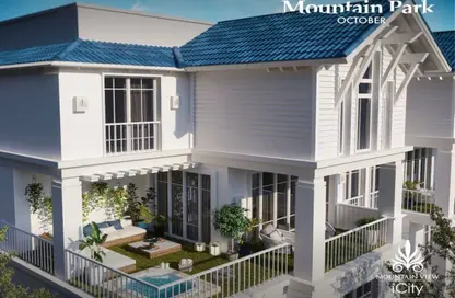 iVilla - 3 Bedrooms - 3 Bathrooms for sale in Mountain View iCity October - 6 October Compounds - 6 October City - Giza