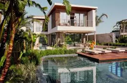 Twin House - 5 Bedrooms - 3 Bathrooms for sale in New Zayed City - Sheikh Zayed City - Giza