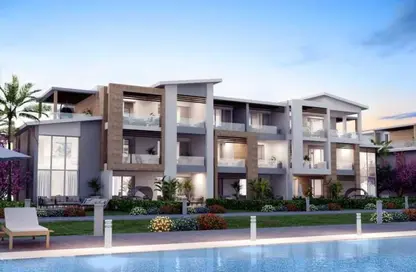 Chalet - 2 Bedrooms - 2 Bathrooms for sale in Azha - Al Ain Al Sokhna - Suez