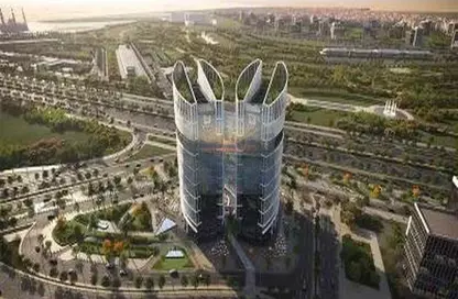 Office Space - Studio - 1 Bathroom for sale in Eval Towers - Mohamed Bin Zayed Axis - New Capital City - Cairo