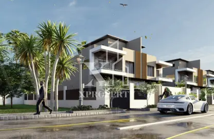 Villa - 4 Bedrooms - 3 Bathrooms for sale in Hood 22 Side St. - Green Belt - 6 October City - Giza