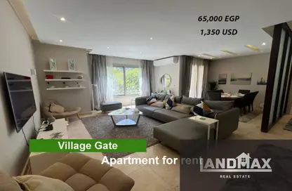 Apartment - 2 Bedrooms - 2 Bathrooms for rent in The Village - South Investors Area - New Cairo City - Cairo