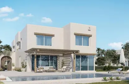 شاليه - 3 غرف نوم - 3 حمامات للبيع في هاسيندا ويست - راس الحكمة - الساحل الشمالي