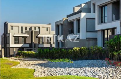 Twin House - 7 Bedrooms - 6 Bathrooms for sale in Al Patio 1 - North Investors Area - New Cairo City - Cairo