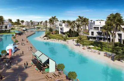 Chalet - 2 Bedrooms - 3 Bathrooms for sale in Azha North - Ras Al Hekma - North Coast