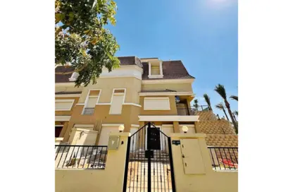 Townhouse - 3 Bedrooms - 3 Bathrooms for sale in Sarai - Mostakbal City Compounds - Mostakbal City - Future City - Cairo