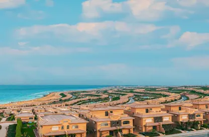 شاليه - 2 غرف نوم - 2 حمامات للبيع في تلال السخنة - العين السخنة - السويس