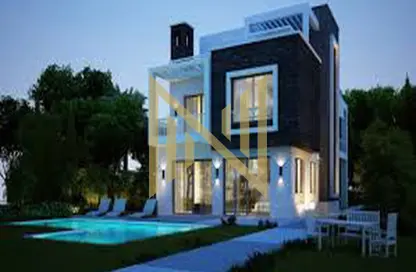Villa - 6 Bedrooms - 7 Bathrooms for sale in New Giza - Cairo Alexandria Desert Road - 6 October City - Giza