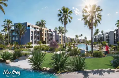 Chalet - 3 Bedrooms - 3 Bathrooms for sale in Mar Bay - Ras Al Hekma - North Coast