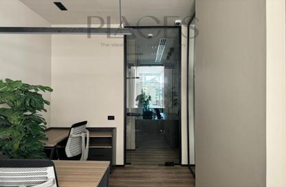 Office Space - Studio - 1 Bathroom for rent in V90 - North Teseen St. - The 5th Settlement - New Cairo City - Cairo