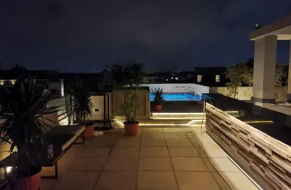 (بنتهاوس  (روف - 3 غرف نوم - 4 حمامات للايجار في جاليريا  مون فالى - المستثمرين الجنوبية - مدينة القاهرة الجديدة - القاهرة